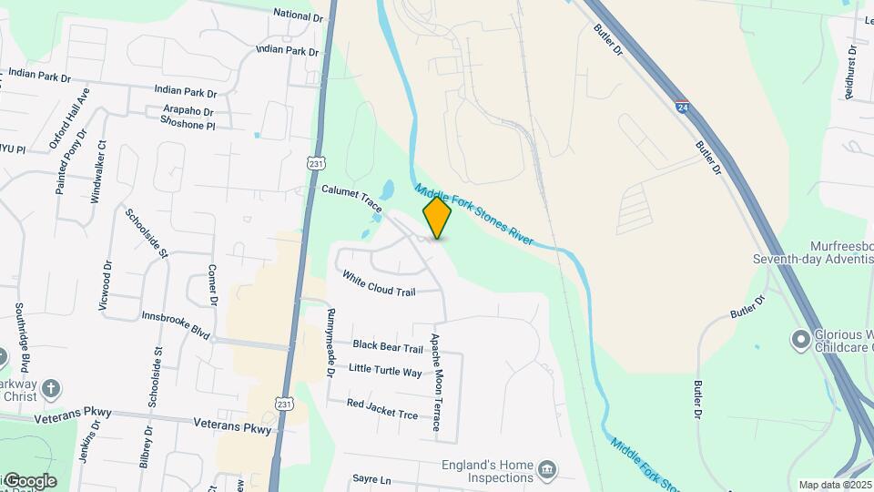 375 Natchez Trace Ct Map and Location Details