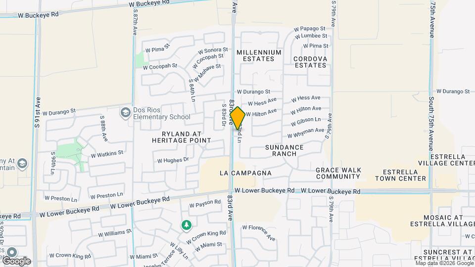 2236 S 82nd Ln Map and Location Details