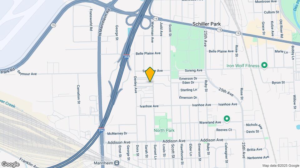 10105 Hartford Ct Map and Location Details