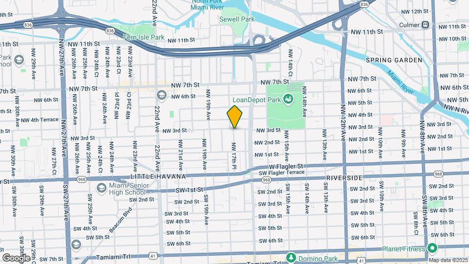 1772 NW 3rd St-Unit -A Map and Location Details