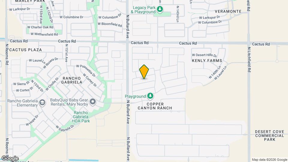 14544 W Sierra St Map and Location Details