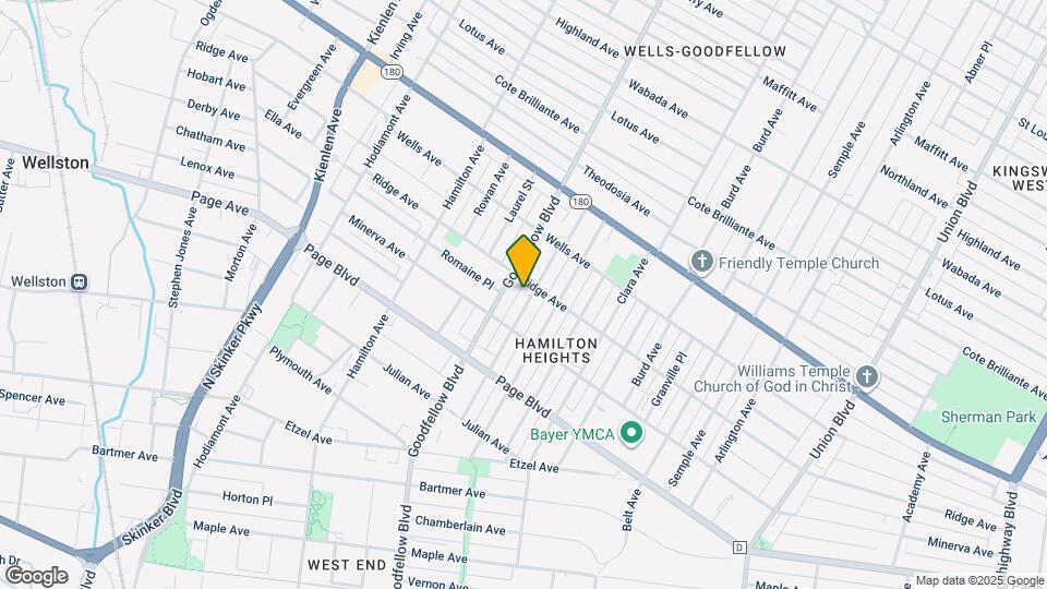 1389 Shawmut Pl, Unit 1 Map and Location Details