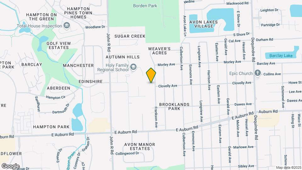 2638 Frankson Ave Map and Location Details