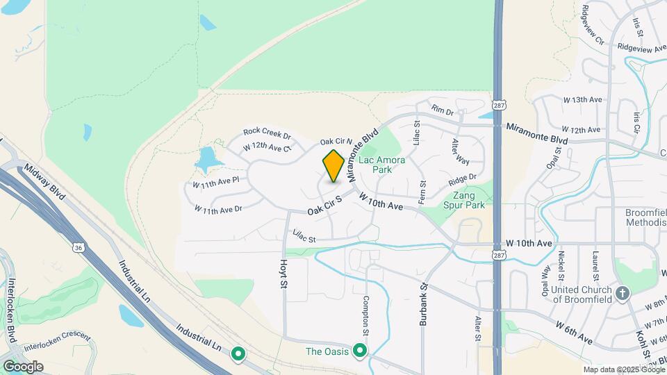 2959 W 11th Ave Cir Map and Location Details