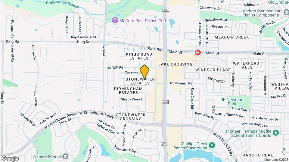 425 El Camino Dr Map and Location Details