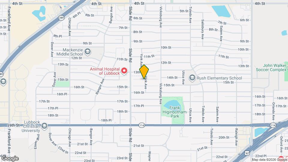 5001 14th St Map and Location Details