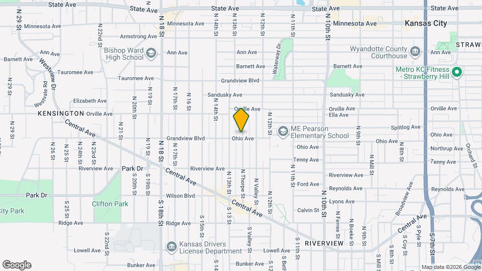 300 N Thorpe St Map and Location Details