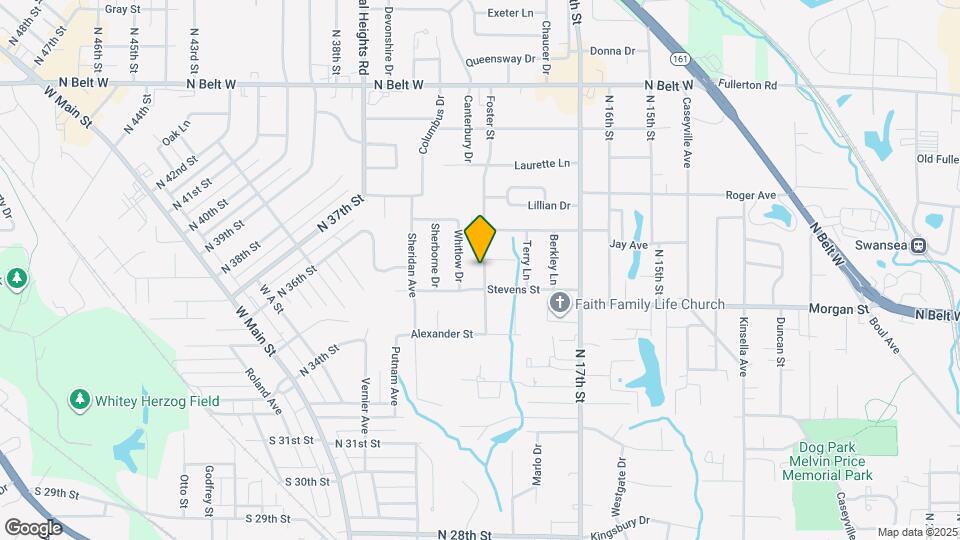 1609 Foster Dr Map and Location Details