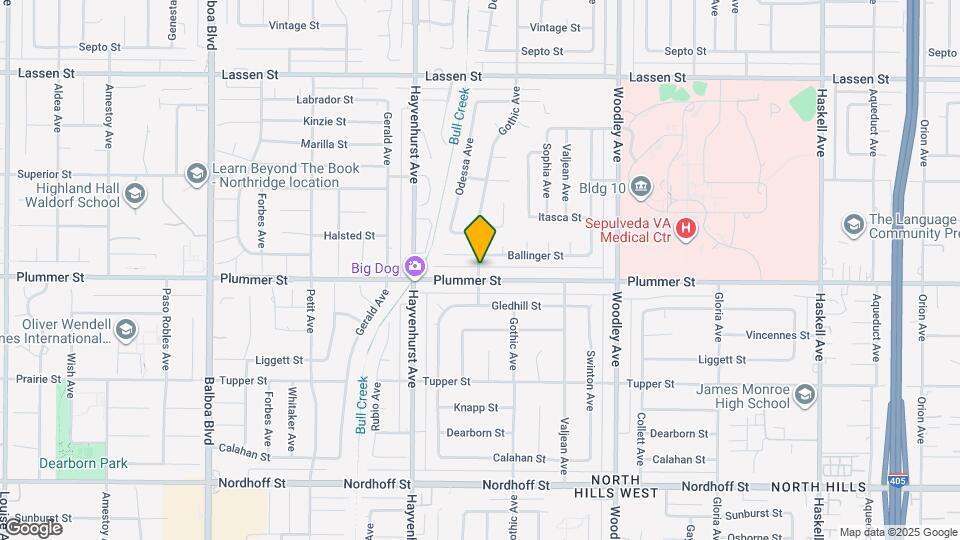 9504 Gothic Ave Map and Location Details