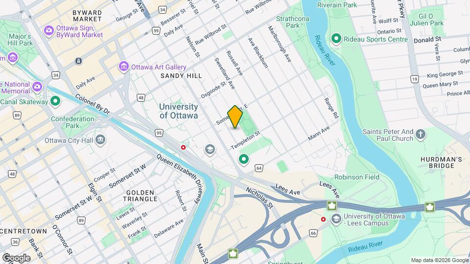 195 Henderson Ave Map and Location Details