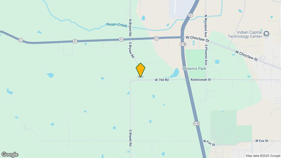 17822 S Bryant Rd Map and Location Details