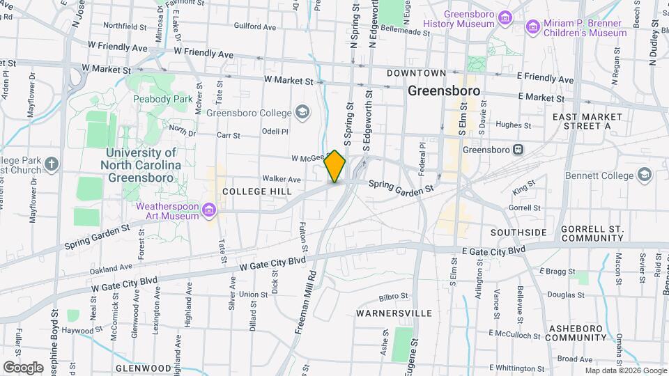515 Spring Garden St Map and Location Details