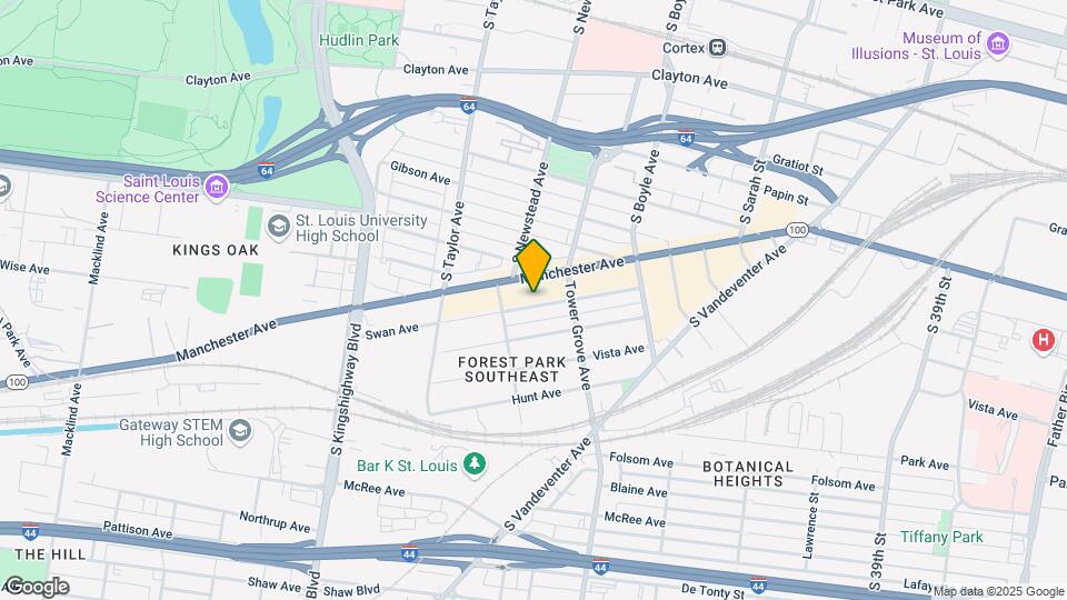 4341 Swan Ave Mapa y Detalles de la Ubicación
