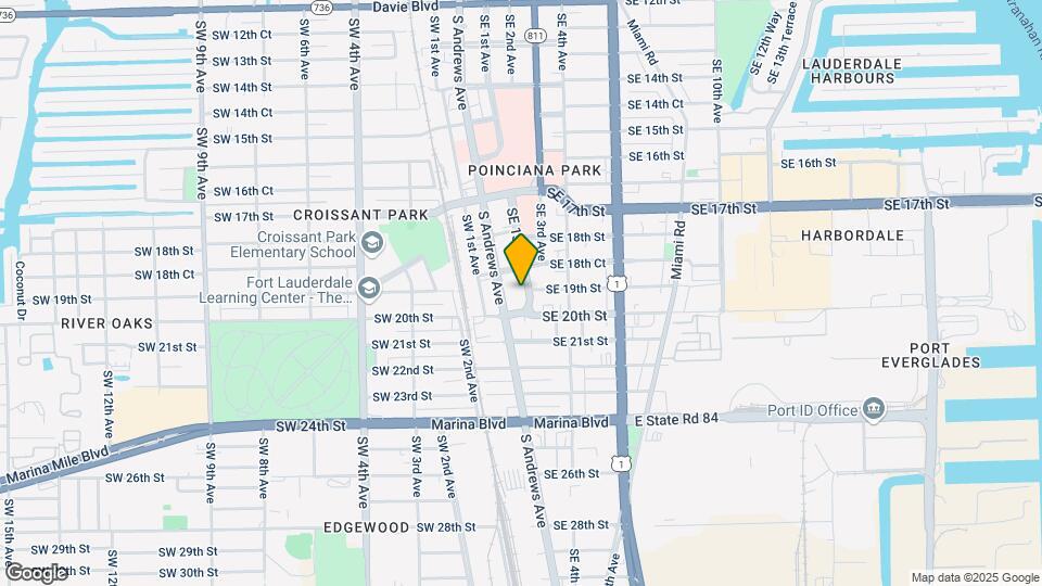 1853 SE 1st Ave Mapa y Detalles de la Ubicación