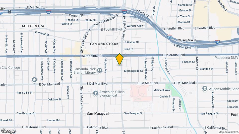 91 San Gabriel Blvd Map and Location Details
