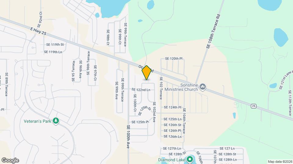 12194 SE 101st Ct Mapa y Detalles de la Ubicación