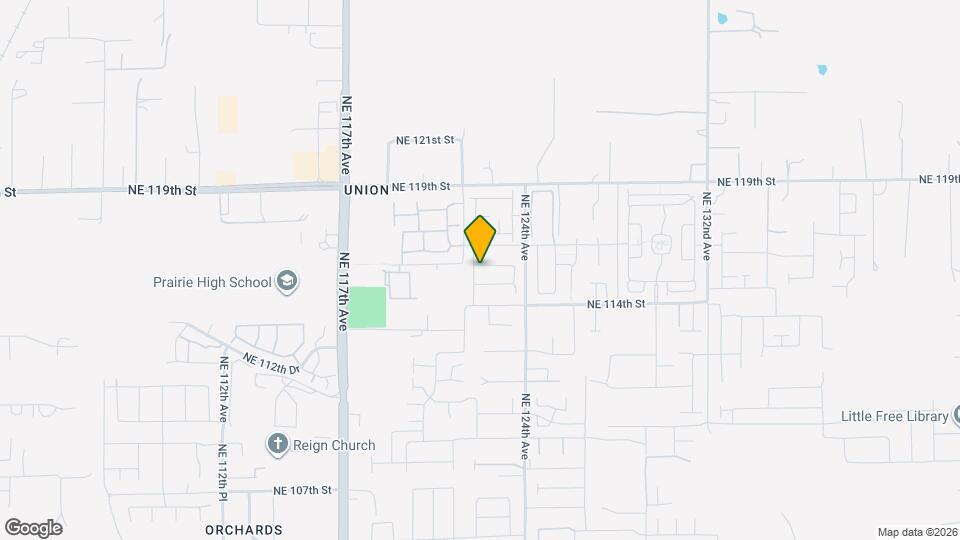 12207 NE 116th St Map and Location Details