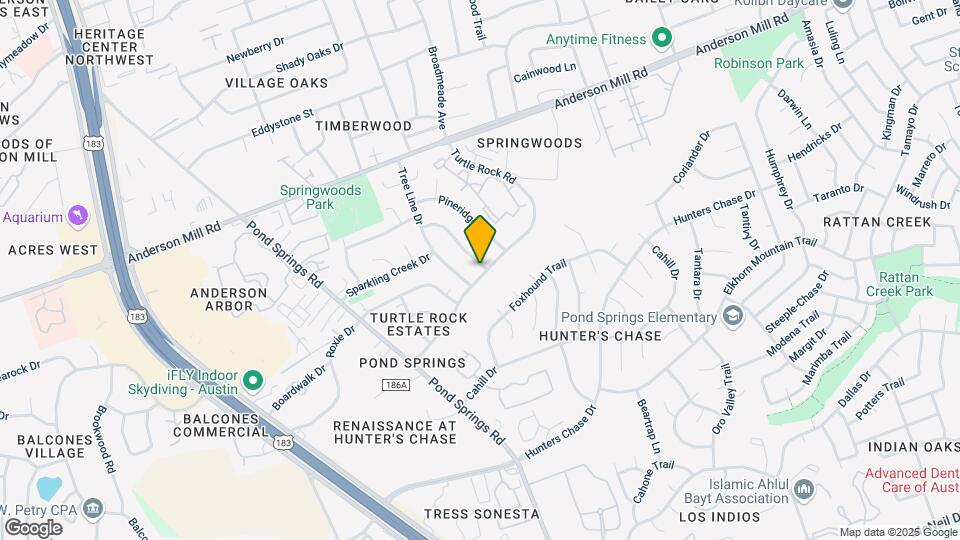 8701 Piney Point Dr Mapa y Detalles de la Ubicación