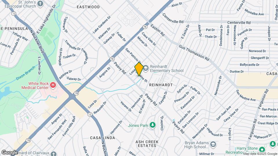 10018 Olmos Dr Map and Location Details