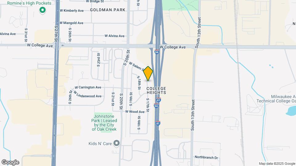 6516 S 17th St Map and Location Details