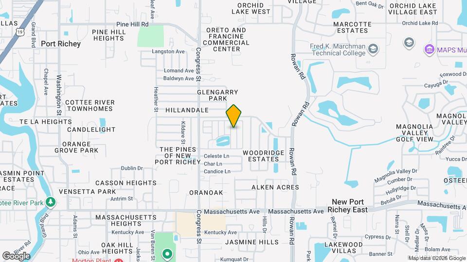 7424 Egress Ln Map and Location Details