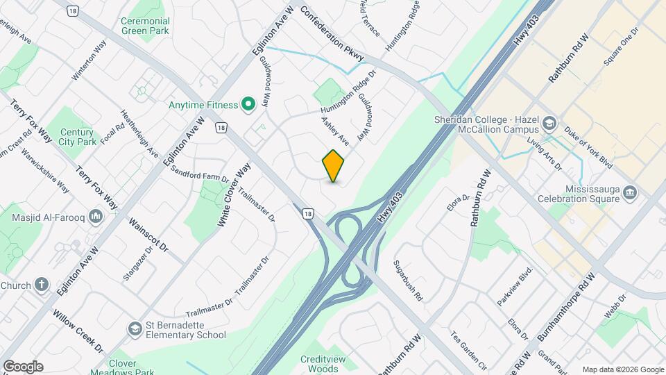 640 Farwell Crescent Map and Location Details