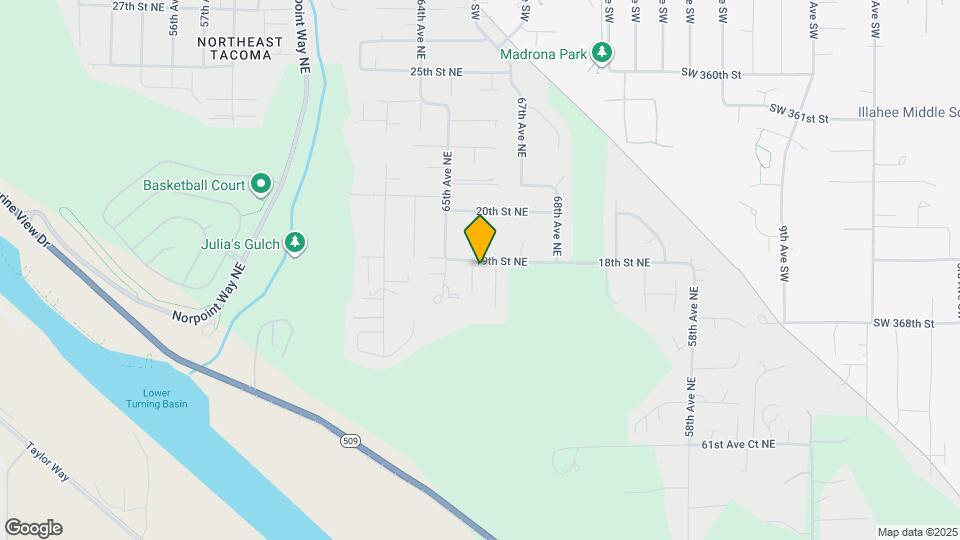 1821 66th Ave NE Map and Location Details