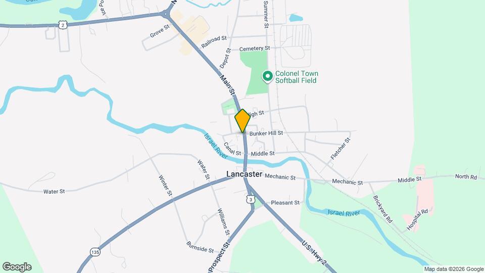 96 N Main St Map and Location Details