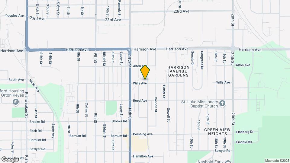 2745 Hanson St Map and Location Details