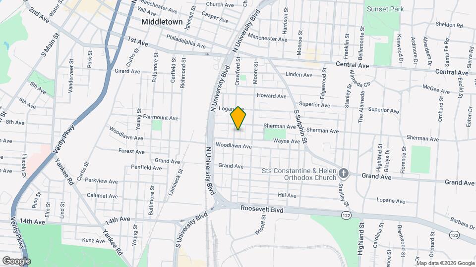 515 Crawford St Map and Location Details