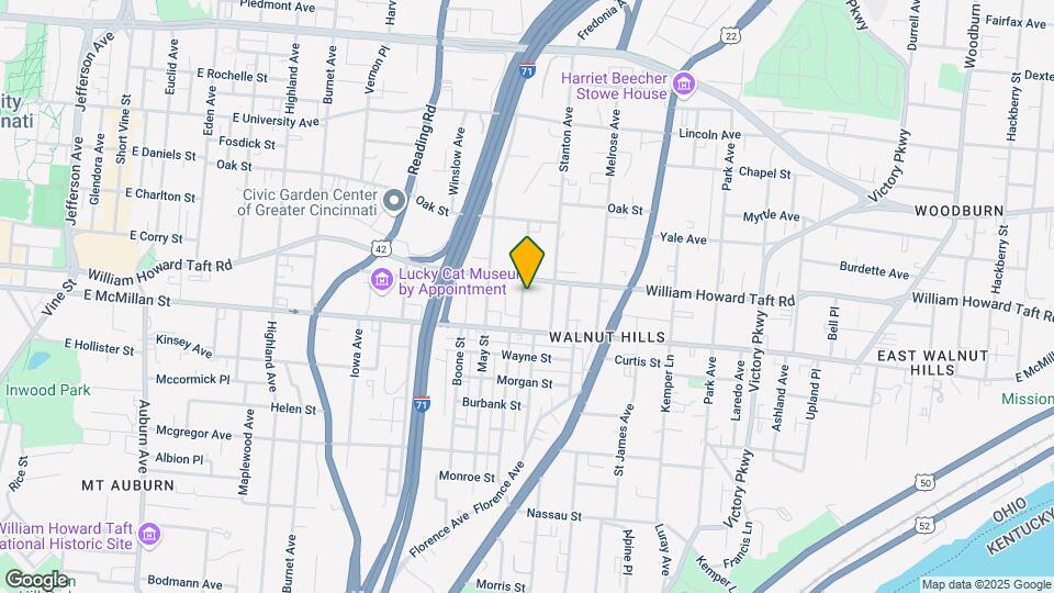 2530 Hemlock St Map and Location Details