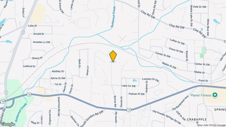 5377 Burrus Ln Map and Location Details