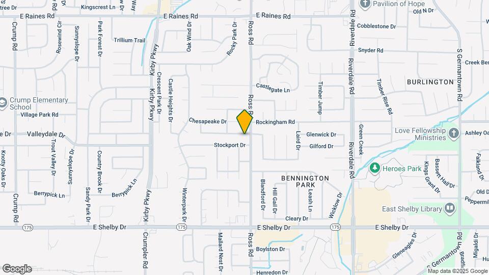 6683 Beaverlodge Dr Map and Location Details