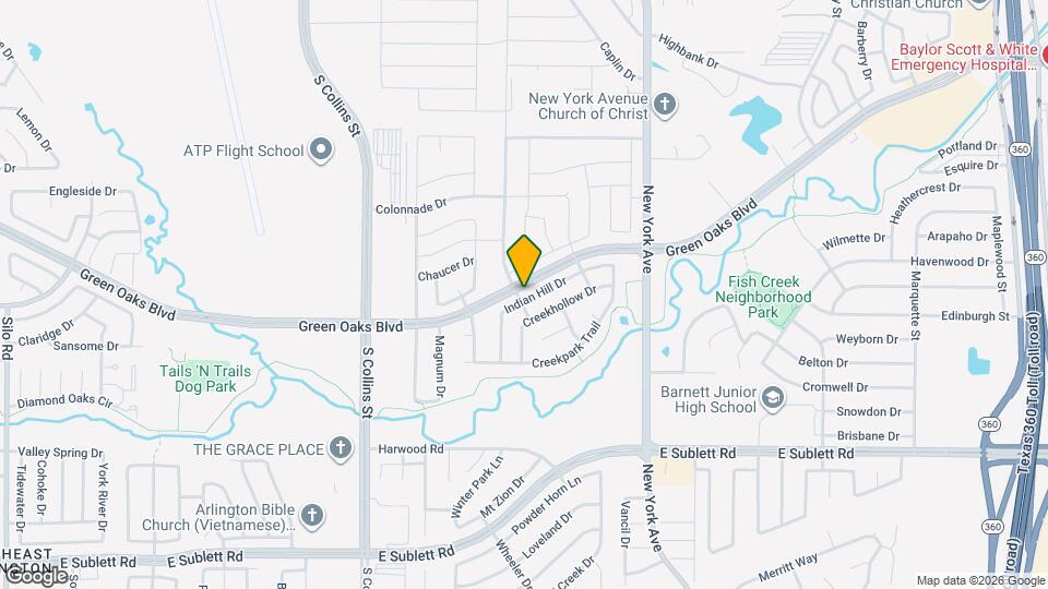 5644 Indian Hill Dr Map and Location Details