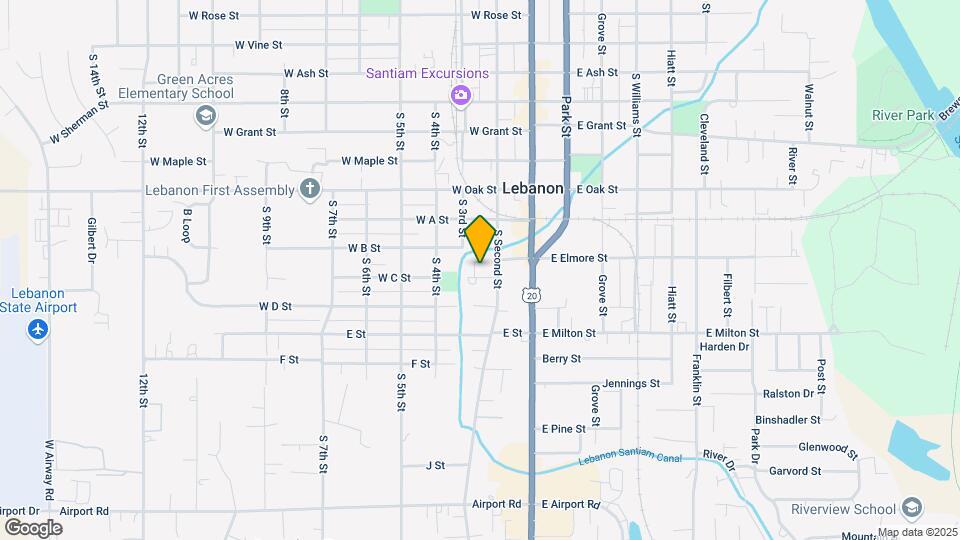 163 W C St Map and Location Details
