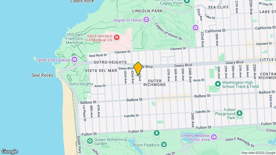 561 41st Ave Map and Location Details