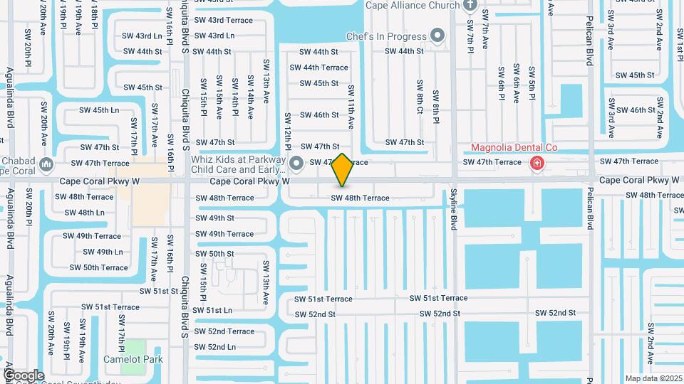 1109 SW 48th Terrace Map and Location Details
