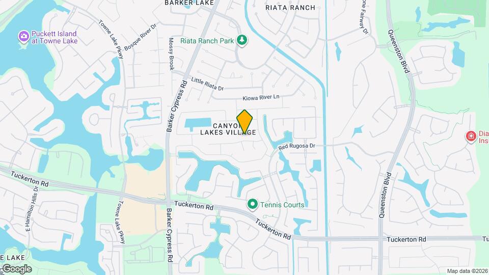 17334 Turquoise Stream Dr Map and Location Details