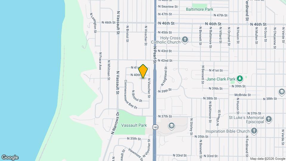 3929 N Defiance St Mapa y Detalles de la Ubicación
