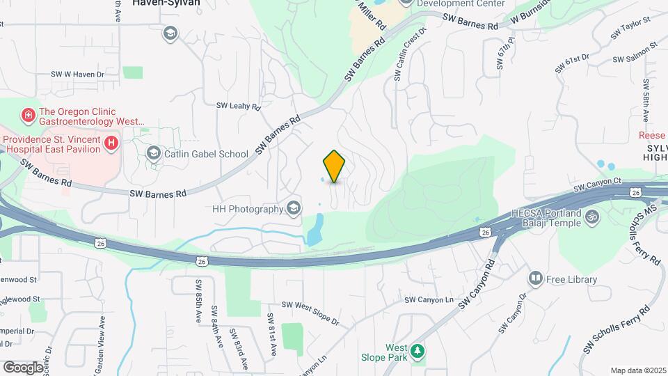 7726 SW Barnes Rd Map and Location Details