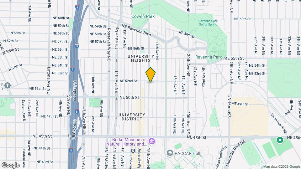 5042 15th Ave NE Map and Location Details
