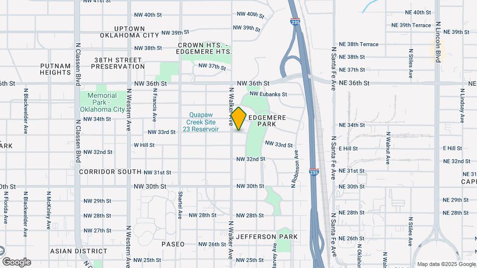 416 NW 33rd St Map and Location Details