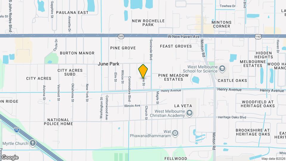 321 Sagamore St Map and Location Details