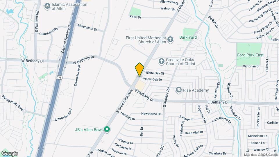 500 Willow Oak Dr Mapa y Detalles de la Ubicación