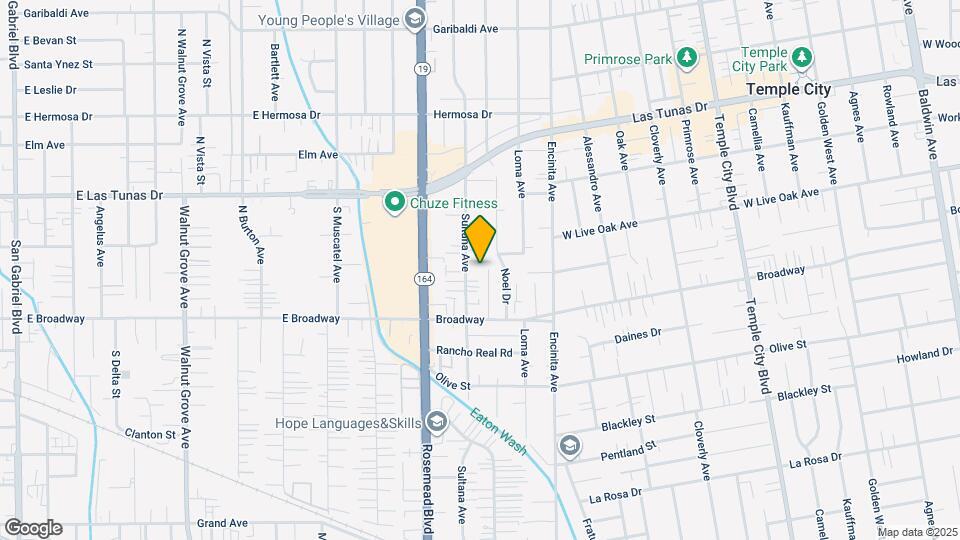 5560 1/2 Sultana Ave Map and Location Details