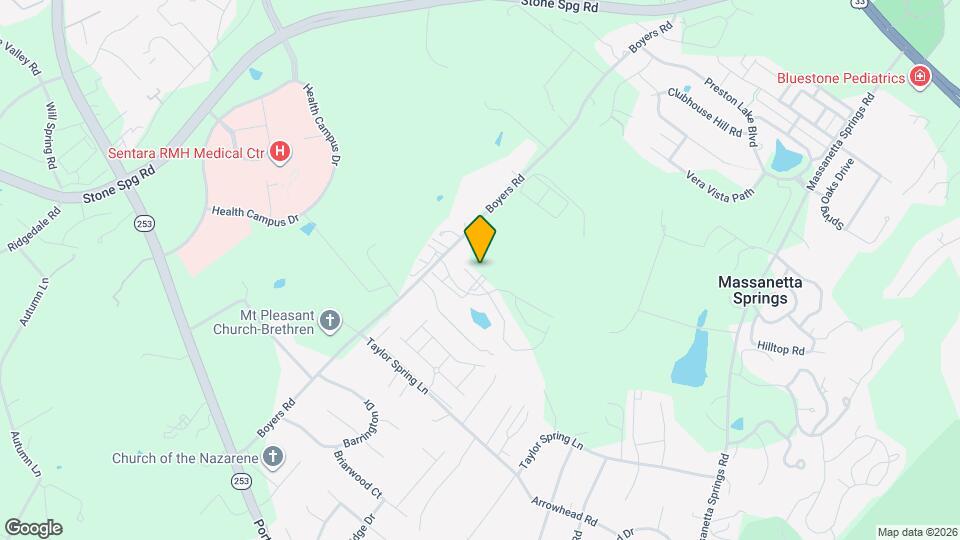 2953 Congers Creek Rd Map and Location Details