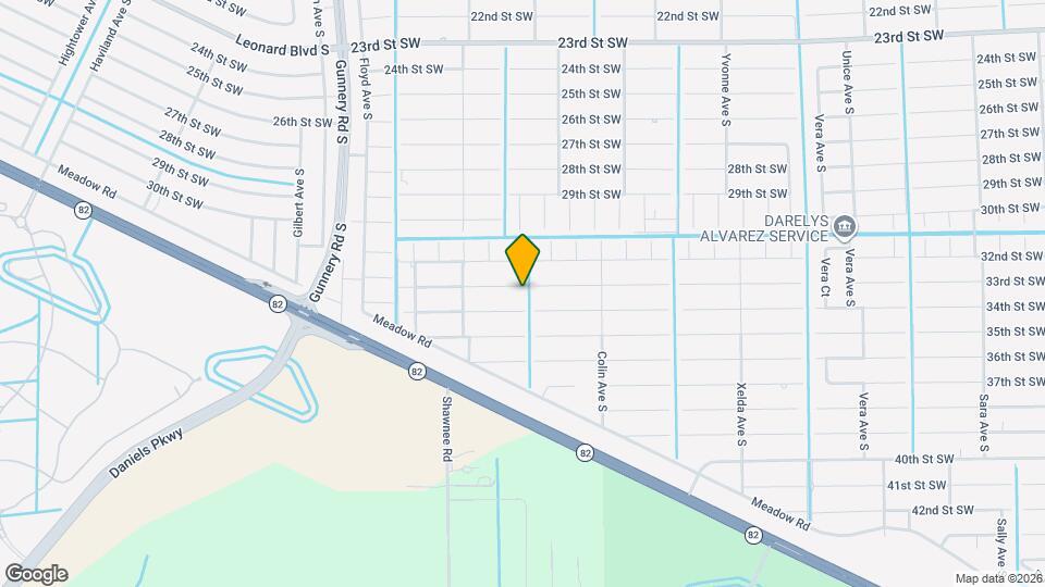 4101 33rd St SW Map and Location Details