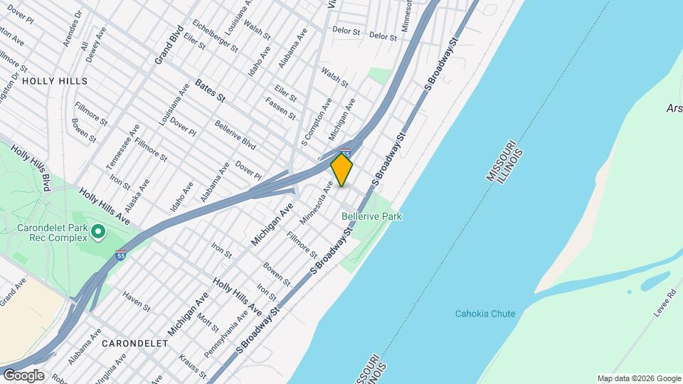 5613 Pennsylvania Ave Map and Location Details