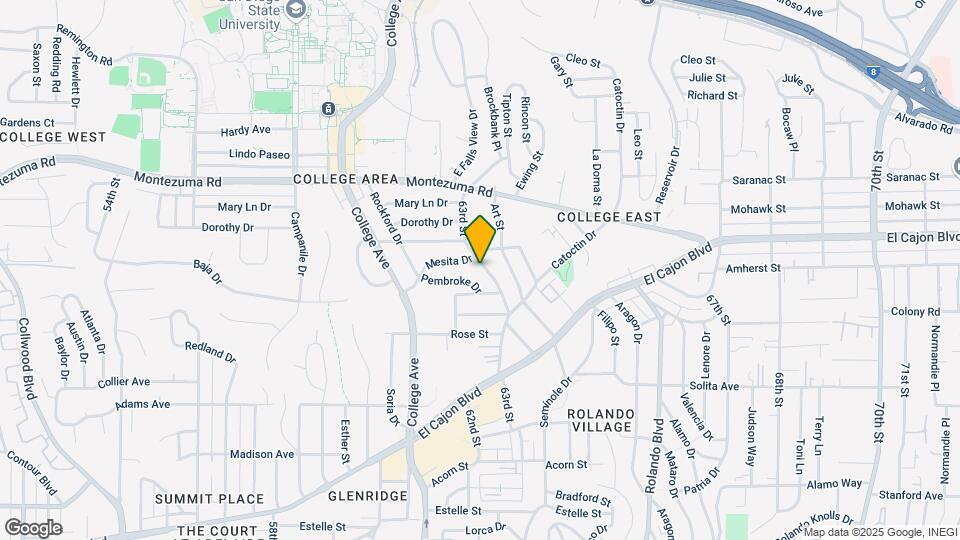 4946 63rd St Map and Location Details