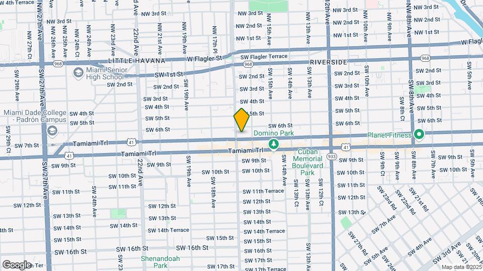 1645 SW 7th St Mapa y Detalles de la Ubicación